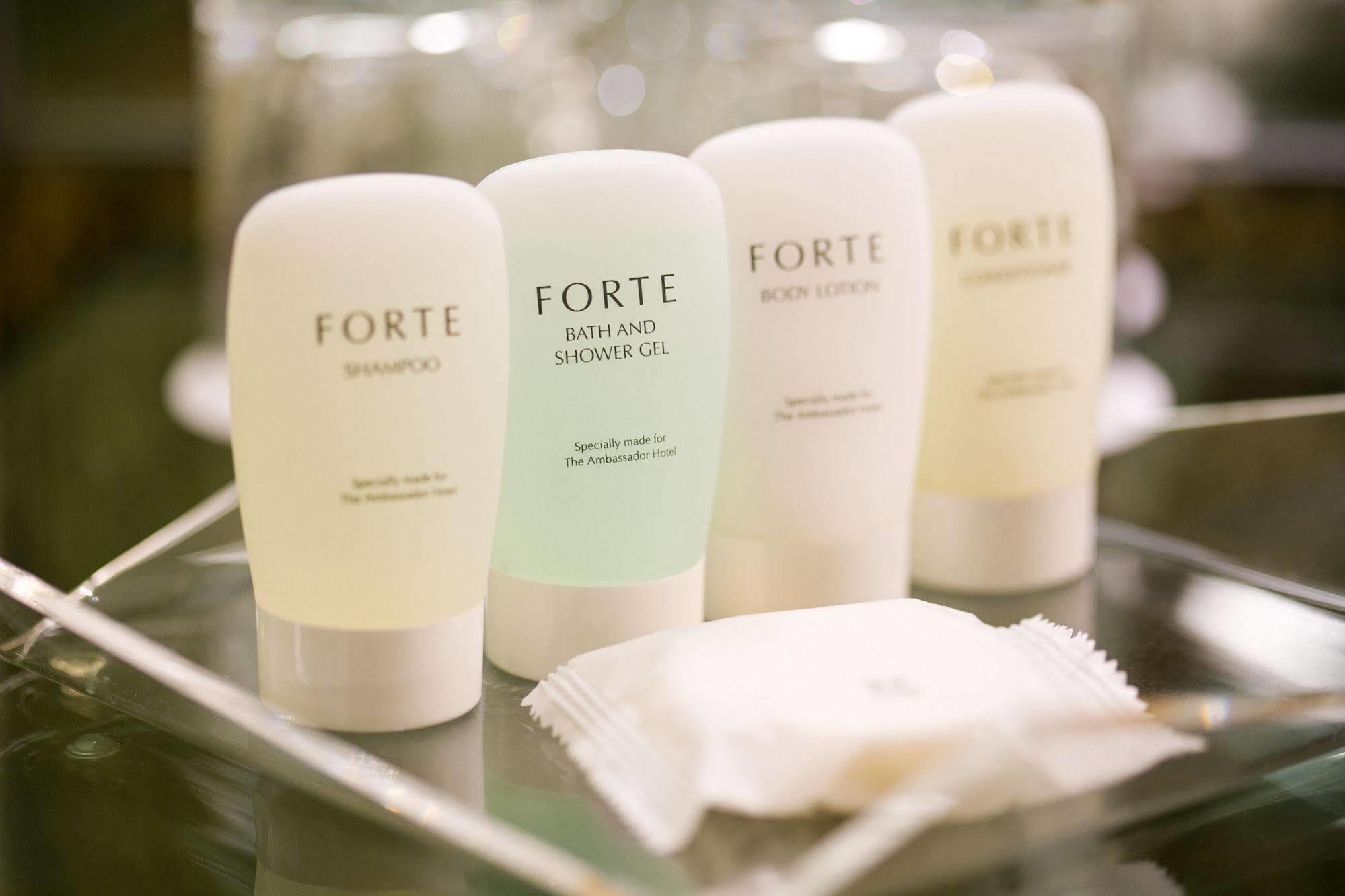 Ambassador Hotel Hsinchu Экстерьер фото Forte Bath and Shower Gel